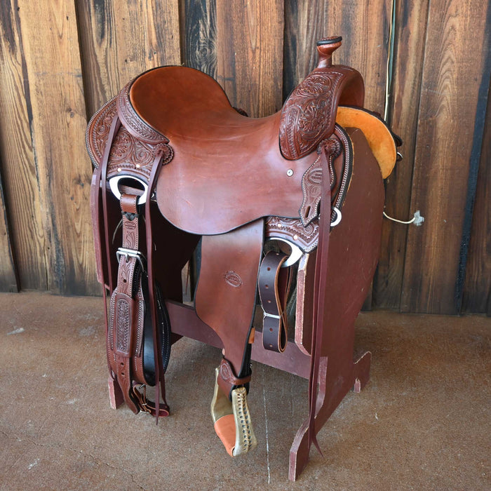 16.5" TESKEY'S RANCH VERSATILITY SADDLE Saddles - New Teskey's Saddlery