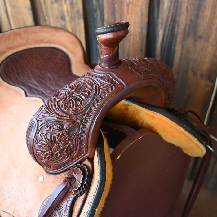 16" TESKEY'S RANCH VERSATILITY SADDLE Saddles - New Teskey's Saddlery