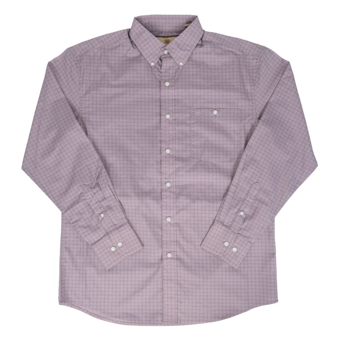 Wrangler Men's Geo Print Button Down Shirt MEN - Clothing - Shirts - Long Sleeve Wrangler
