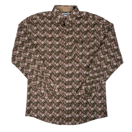 Wrangler Men's George Strait Paisley Button Down Shirt MEN - Clothing - Shirts - Long Sleeve Wrangler