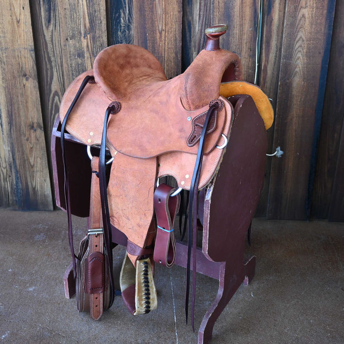 13" TESKEY'S YOUTH STRIP DOWN RANCH SADDLE Saddles - New Teskey's Saddlery