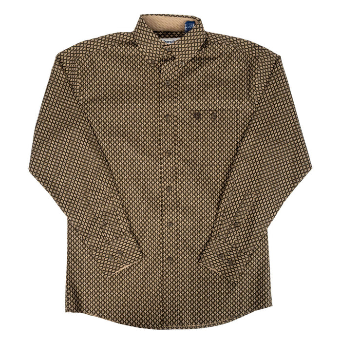 Wrangler Men's George Strait Diamond Button Down Shirt MEN - Clothing - Shirts - Long Sleeve Wrangler
