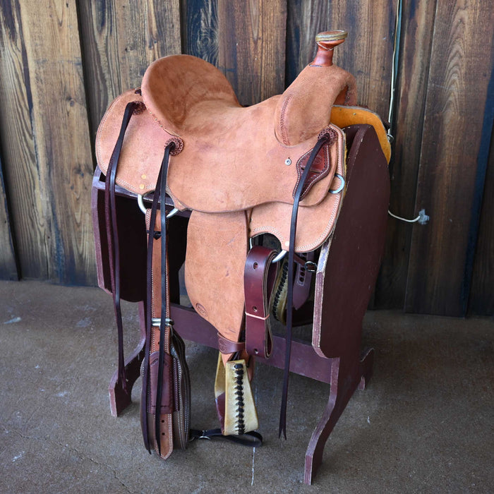 13.5" TESKEY'S JUNIOR STRIP DOWN RANCH SADDLE Saddles - New Teskey's Saddlery
