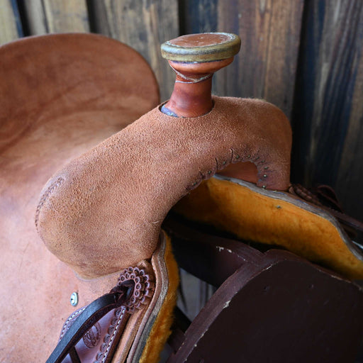 13.5" TESKEY'S YOUTH STRIP DOWN RANCH SADDLE Saddles - New Teskey's Saddlery