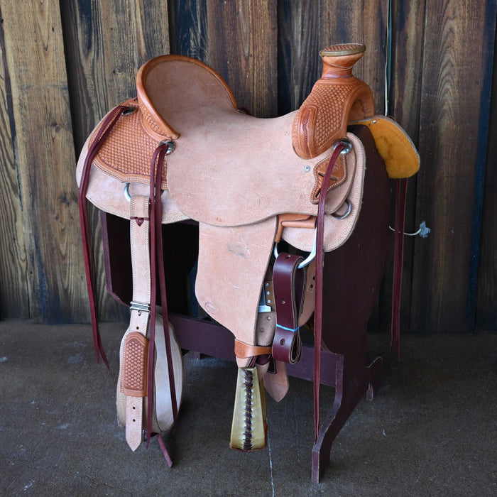 16.5" TESKEY'S POST HORN ASSOCIATION SADDLE Saddles - New Teskey's Saddlery