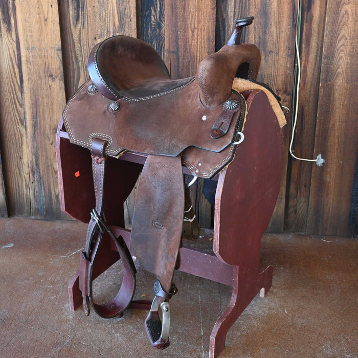 15" USED ROBBIE PHILLIPS BARREL SADDLE