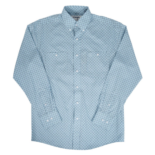 Wrangler Men's George Strait Diamond Button Down Shirt MEN - Clothing - Shirts - Long Sleeve Wrangler