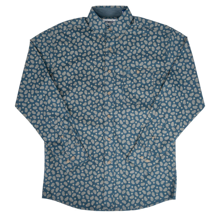 Wrangler Men's George Strait Paisley Button Down Shirt MEN - Clothing - Shirts - Long Sleeve Wrangler