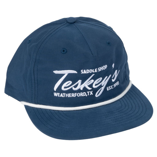 Teskey's Embroidery Umpqua Rope Hat - Navy/White TESKEY'S GEAR - Baseball Caps Teskey's
