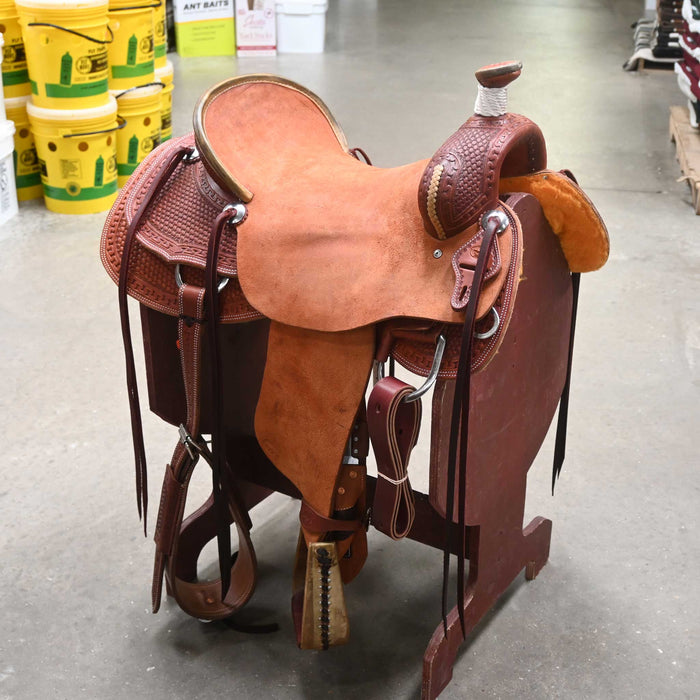 17" TESKEY'S RANCH ASSOCIATION SADDLE Saddles - New Teskey's Saddlery