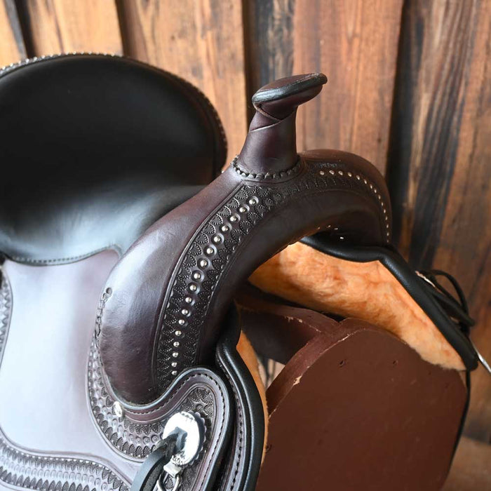 15" CIRCLE Y SNOWY RIVER FLEX2 TRAIL SADDLE Saddles - New Circle Y Saddlery