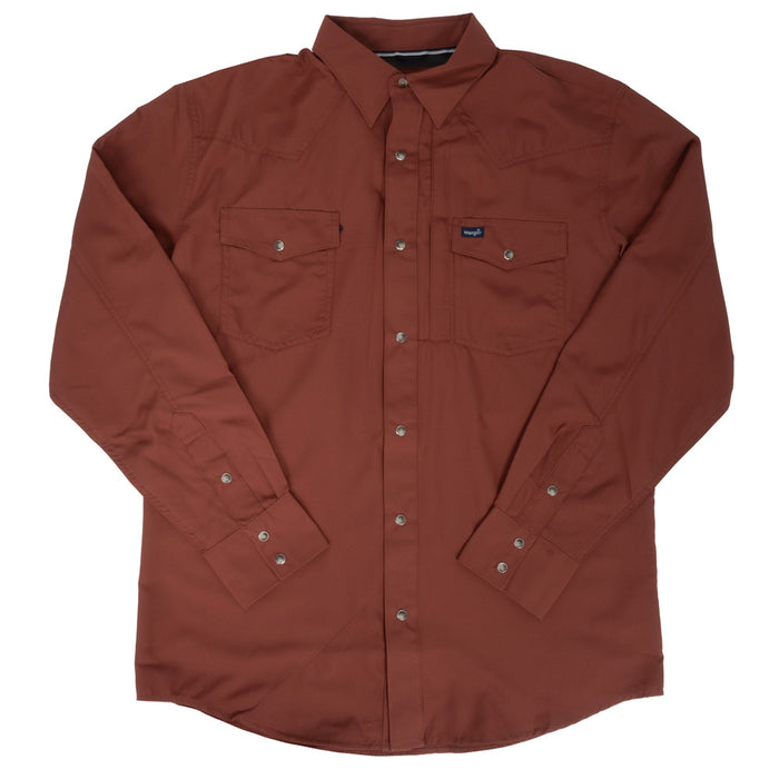 Wrangler Men's Pearl Snap Western Shirt - FINAL SALE MEN - Clothing - Shirts - Long Sleeve Wrangler
