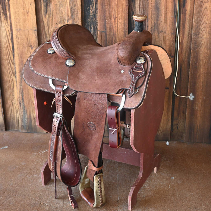 14.5" TESKEY'S TEAM ROPING SADDLE