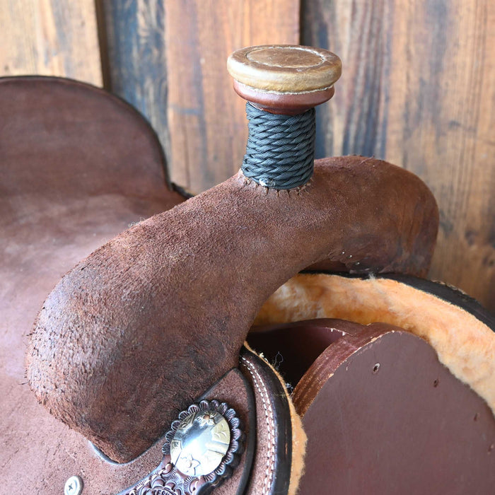 14.5" TESKEY'S TEAM ROPING SADDLE