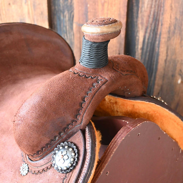 12" PATRICK SMITH YOUTH TEAM ROPING SADDLE