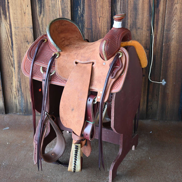 15" TESKEY'S RANCH ASSOCIATION SADDLE