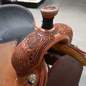 14.5" USED TESKEY'S ALL AROUND SADDLE Saddles - Used Teskey's Saddlery