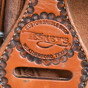 14.5" USED TESKEY'S ALL AROUND SADDLE Saddles - Used Teskey's Saddlery