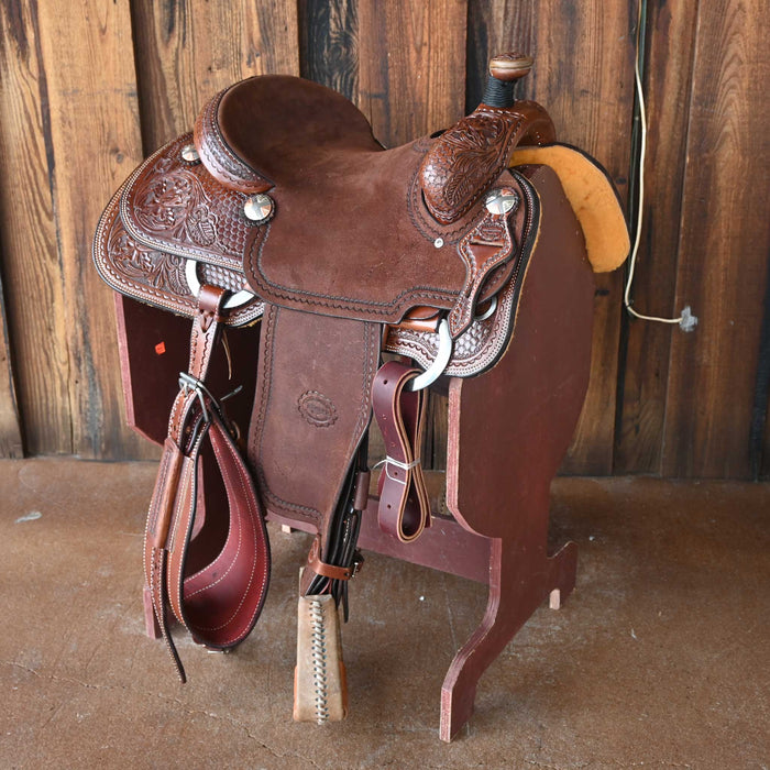 14.5" TESKEY'S CALF ROPING SADDLE