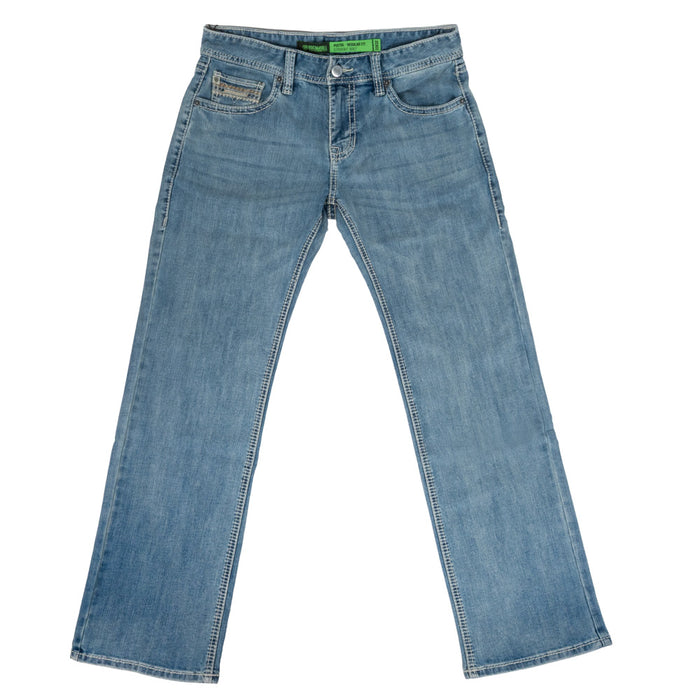 Rock & Roll Denim Men's Pistol Feather Stitch Bootcut Jean MEN - Clothing - Jeans Panhandle