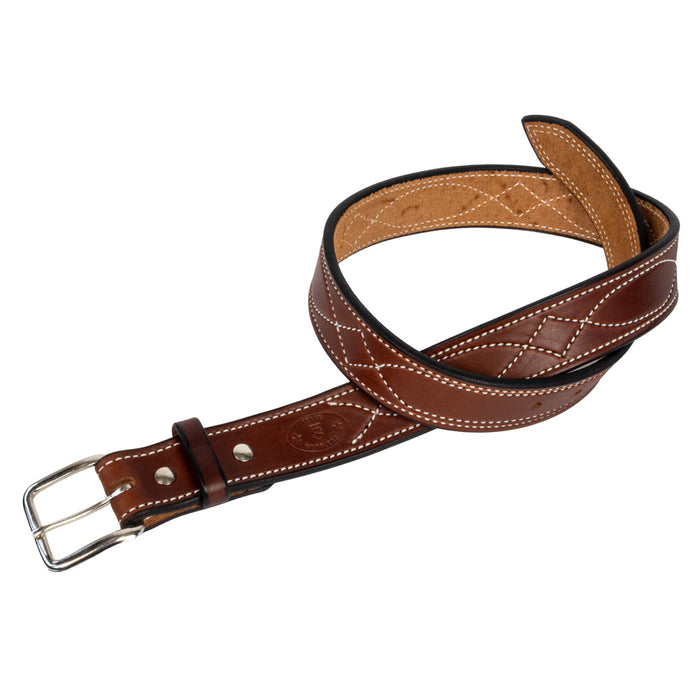 Texas Saddlery Men's Chocolate Gunfighter Belt MEN - Accessories - Belts & Suspenders Texas Saddlery