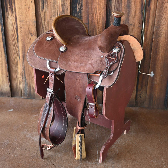 14.5" TESKEY'S TEAM ROPING SADDLE