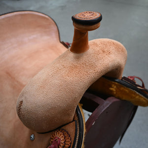 15" TESKEY'S PRO CUTTER RANCH CUTTER SADDLE Saddles - New Teskey's Saddlery