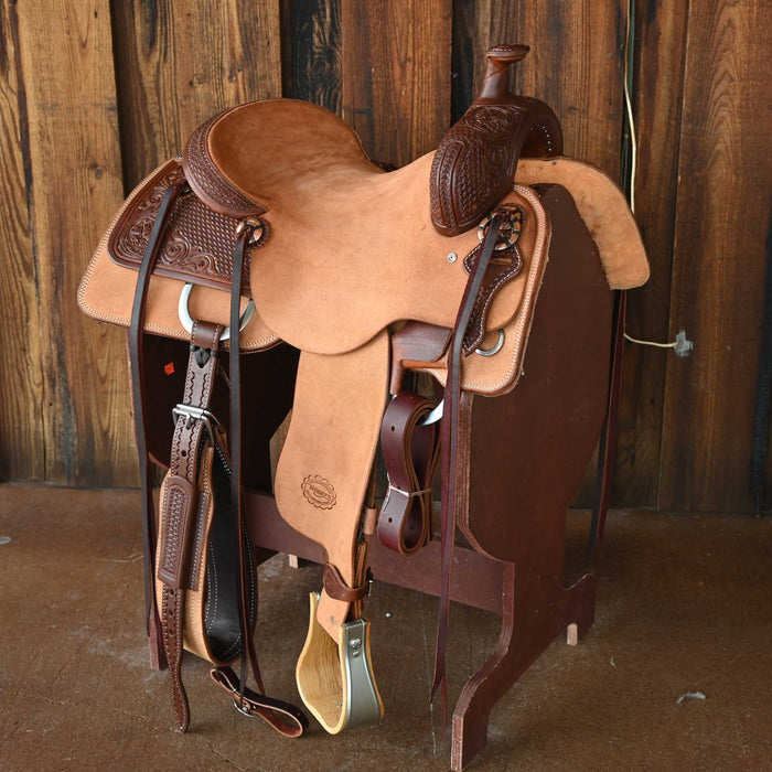 15" TESKEY'S RANCH CUTTER SADDLE