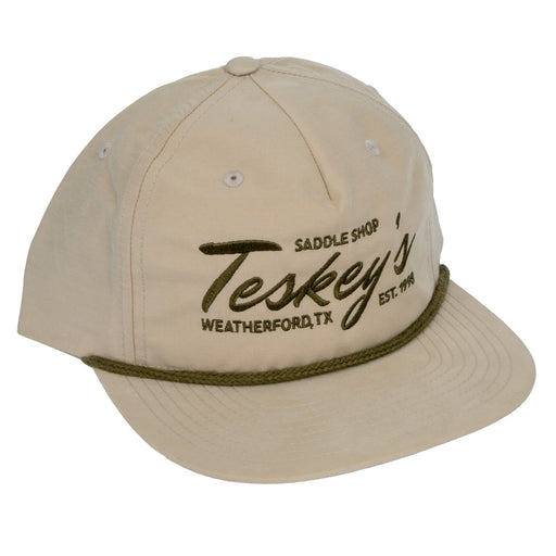 Teskey's Embroidery Umpqua Rope Hat - Sand Dune/Loden TESKEY'S GEAR - Baseball Caps Teskey's