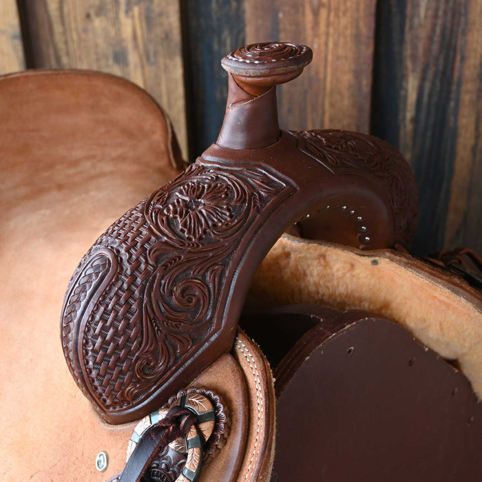 15" TESKEY'S RANCH CUTTER SADDLE