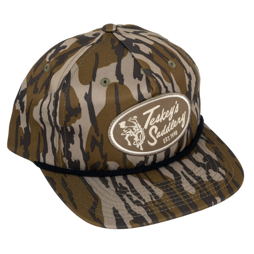 Teskey's Saddlery Retro Cap - Mossy Oak/Black Rope TESKEY'S GEAR - Baseball Caps Teskey's