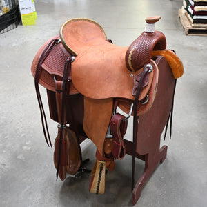 17" TESKEY'S RANCH ASSOCIATION SADDLE Saddles - New Teskey's Saddlery