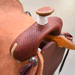 17" TESKEY'S RANCH ASSOCIATION SADDLE Saddles - New Teskey's Saddlery