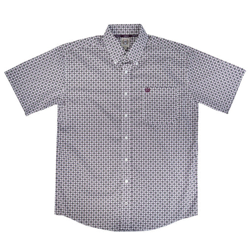 Cinch Men's Geo Print Button Down Shirt MEN - Clothing - Shirts - Short Sleeve Cinch