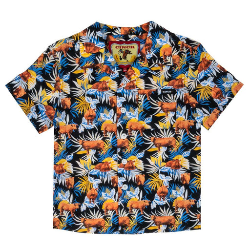 Cinch Boy's Aloha Angus Camp Shirt - FINAL SALE KIDS - Boys - Clothing - Shirts - Short Sleeve Shirts Cinch