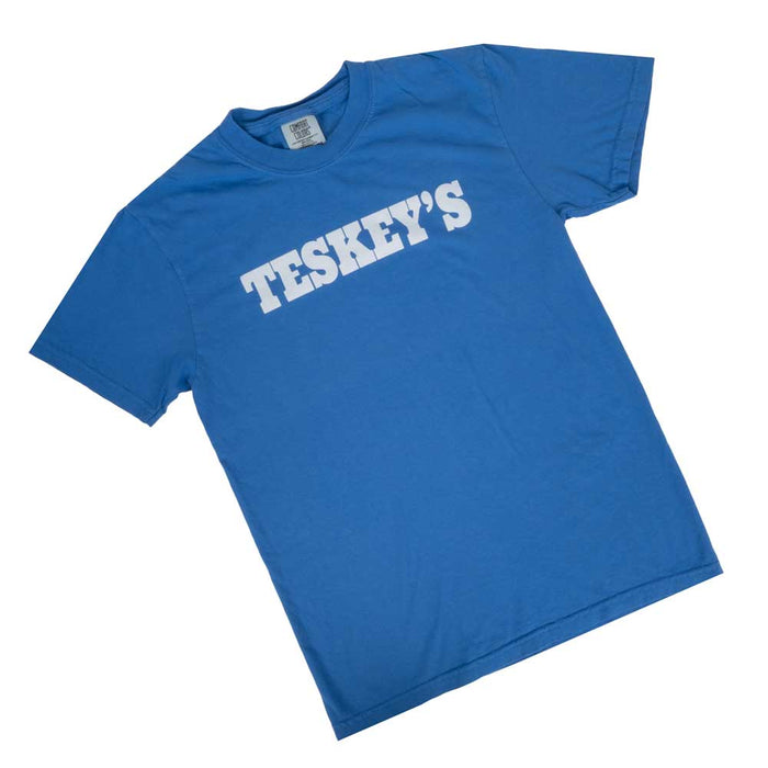 Teskey's Plain Logo Tee - Periwinkle TESKEY'S GEAR - SS T-Shirts Teskey's