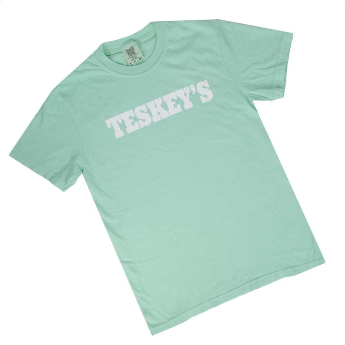 Teskey's Youth Plain Logo Tee - Chalky Mint TESKEY'S GEAR - Youth SS Shirts Teskey's
