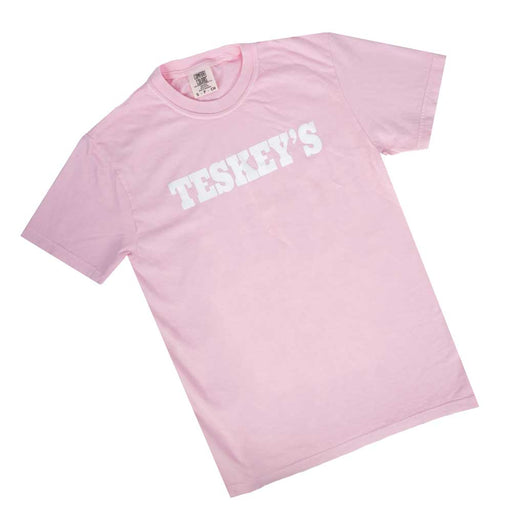 Teskey's Plain Logo Tee - Blossom TESKEY'S GEAR - SS T-Shirts Teskey's