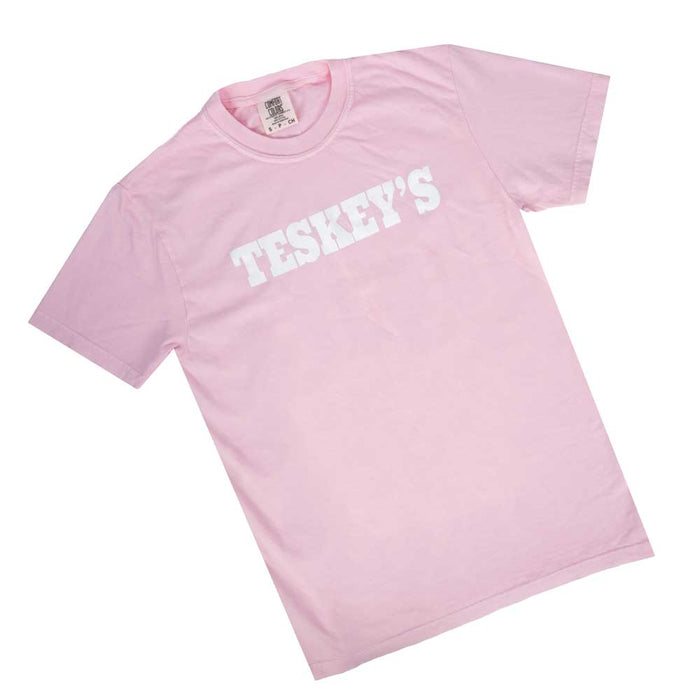 Teskey's Plain Logo Tee - Blossom TESKEY'S GEAR - SS T-Shirts Teskey's