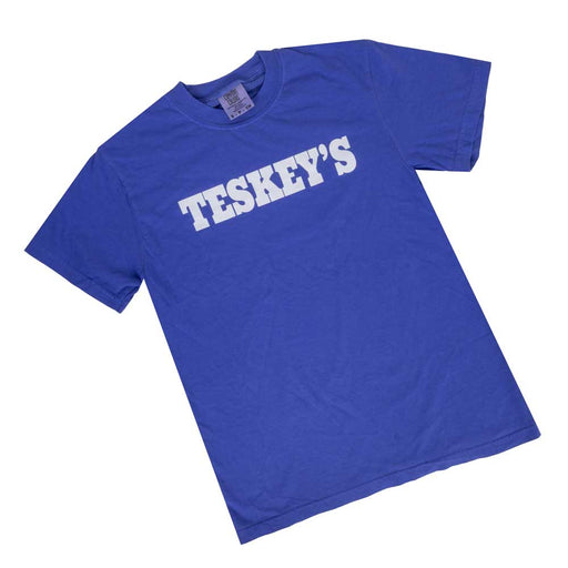 Teskey's Plain Logo Tee - Mystic Blue TESKEY'S GEAR - SS T-Shirts Teskey's