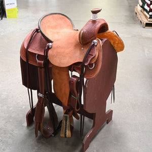 13.5" TESKEY'S YOUTH RANCH ASSOCIATION SADDLE Saddles - New Teskey's Saddlery