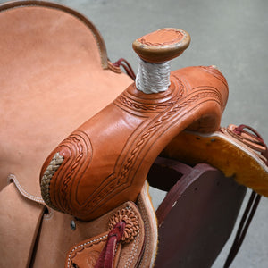14.5" TESKEY'S RANCH ASSOCIATION SADDLE Saddles - New Teskey's Saddlery