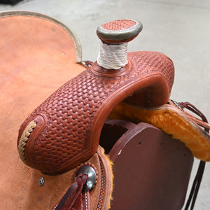 14" TESKEY'S RANCH ASSOCIATION SADDLE Saddles - New Teskey's Saddlery