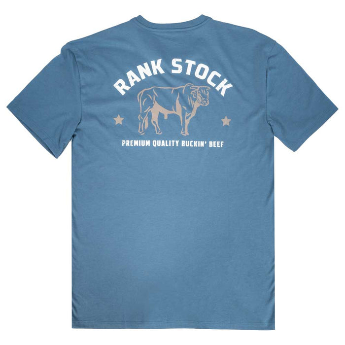 Hooey Men's Chambray Denim Crewneck Tee MEN - Clothing - T-Shirts & Tanks Hooey