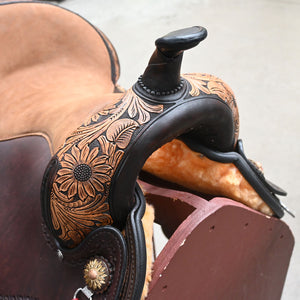 15" CIRCLE Y SUNFLOWER FLEX2 TRAIL SADDLE Saddles - New Circle Y Saddlery