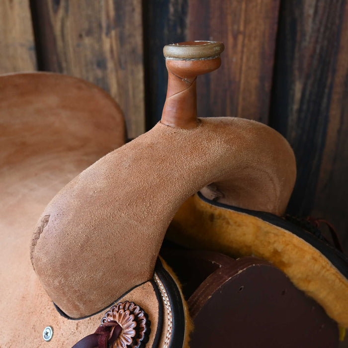 15" TESKEY'S PRO CUTTER RANCH CUTTER SADDLE