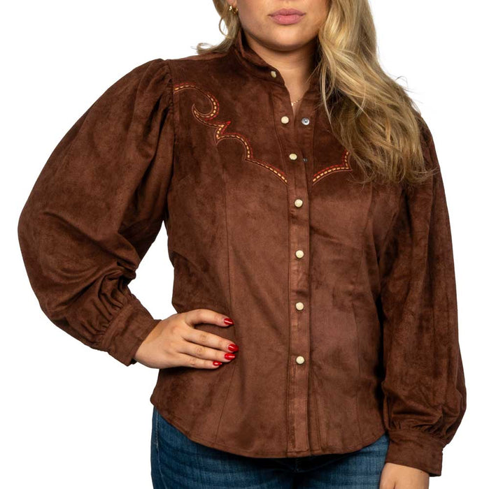 Panhandle Slim Women's Embroidered Puff Sleeve Top WOMEN - Clothing - Tops - Long Sleeved Panhandle