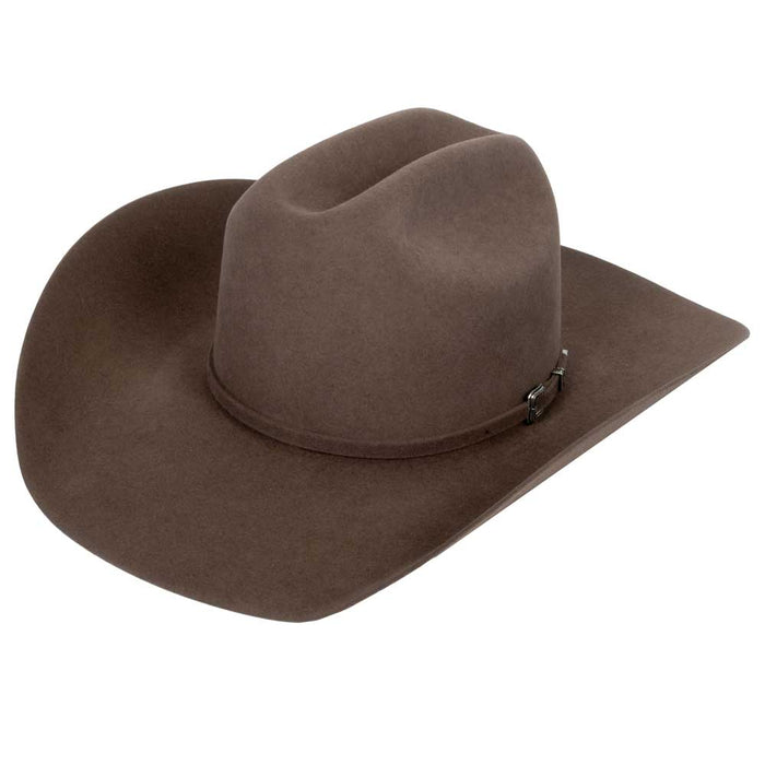 American 10X Pecan 4 1/4" Creased Felt Hat HATS - FELT HATS American Hat Co.