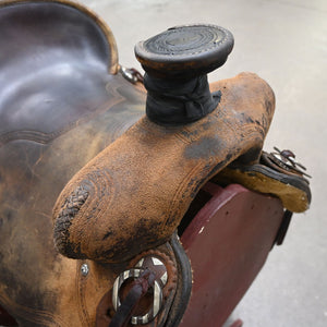 15" USED TESKEY'S RANCH SADDLE