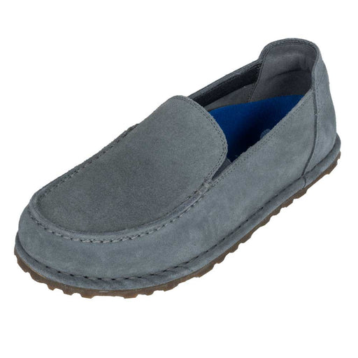 Birkenstock Utti Suede Leather Moccasin - Basalt Gray WOMEN - Footwear - Casuals Birkenstock